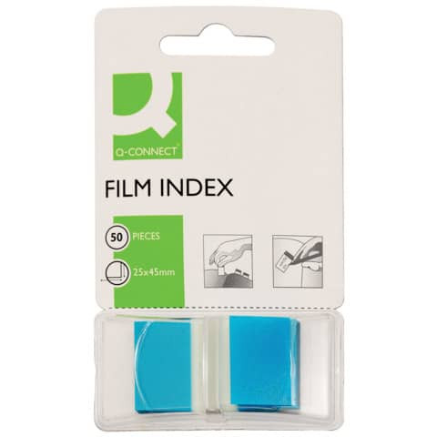 Index - 25 x 45 mm, blau, 50 Streifen