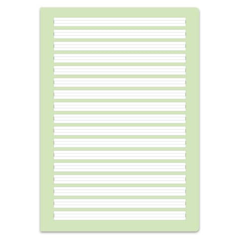 Heft LIN2 A4 16 Blatt 4/4/4mm liniert STAUFEN PREMIO 040782002 90g