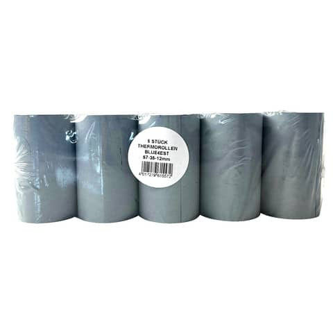 Thermorolle 57-35-12mm blau 5ST BLUE4EST 10800815 ÖKO 100% BPA frei