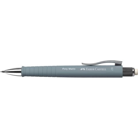 Feinminenstift Poly Matic 0,7mm grau FABER CASTELL 133388