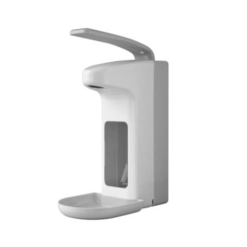 Spender mit Armhebel f.1000ml grau TEMDEX 119932 ohne Leerflasche