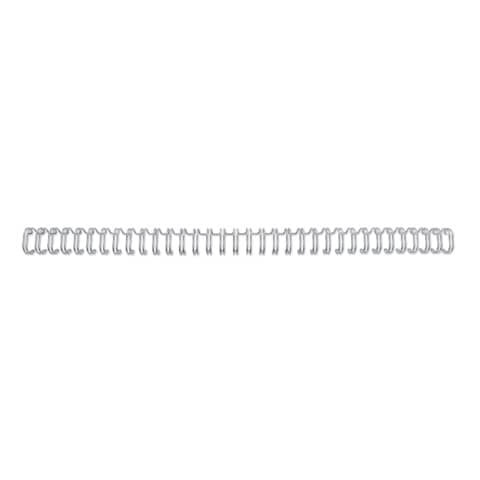 Drahtbinderücken - A4, Nr.7, 11 mm/100 Blatt, 100 Stück, silber