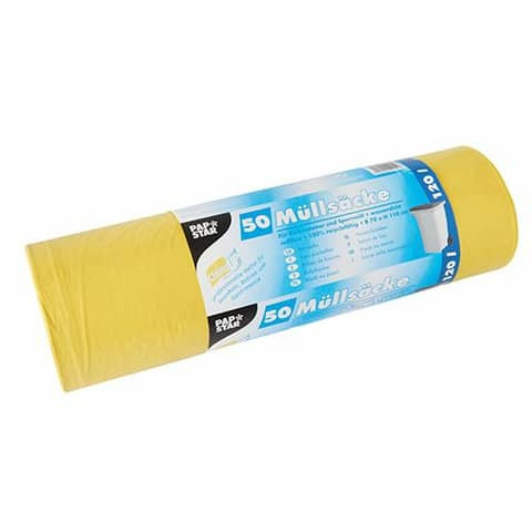 Müllsäcke, LDPE 120 l 50St PAPSTAR 10051 110x70cm