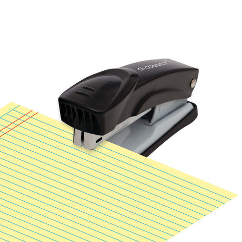 Heftmaschine Metall 20BL schwarz/grau Q-CONNECT KF14208