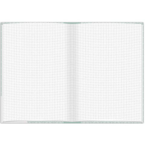 Notizbuch A5 96BL kariert mint RNK 46801