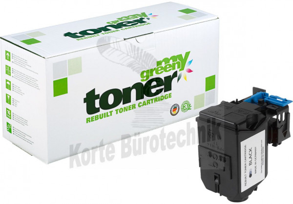 my green toner Toner-Kit schwarz (122101) ersetzt 0750