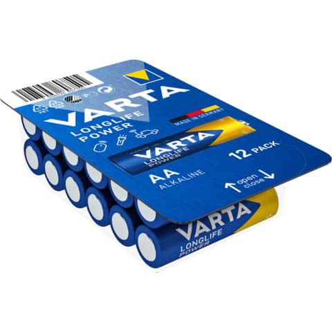 Batterie AA BigBox 12ST blau VARTA 04906 301 112 Longlife Power