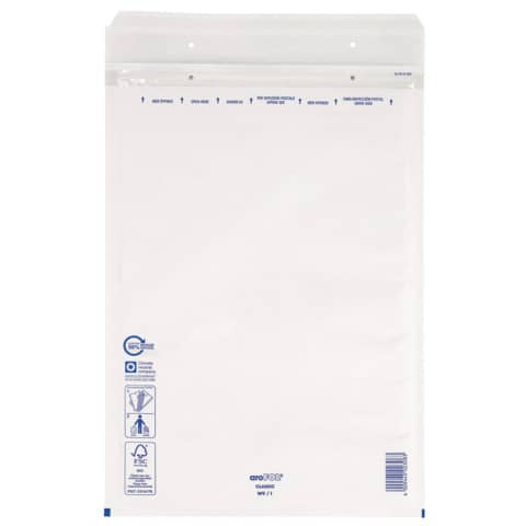 Luftpolstertasche 320x455 weiß AROFOL 9 2FVAF000189 10St