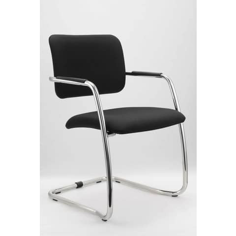 Besucherstuhl mit AL Polster / 2ST schwa HAMMERBACHER VSBP2/D