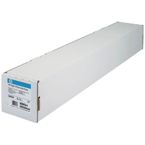Designjet Plotterpapier Bright White - 610 mm x 45,7 m, 90 g/qm, Kern-Ø 5,08 cm, 1 Rolle