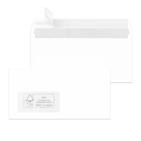Briefhülle DL 500ST 100g weiß MAILMEDIA 30005492 HK FSC