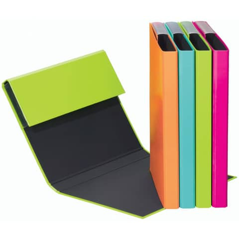 Heftbox Trend - A5, PP, 4 farbig sortiert