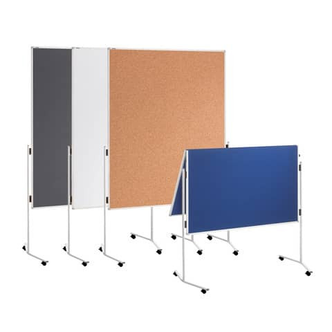 Moderatorentafel ECO Kork 120x150cm br FRANKEN ECO-UMTKTGR klappbar