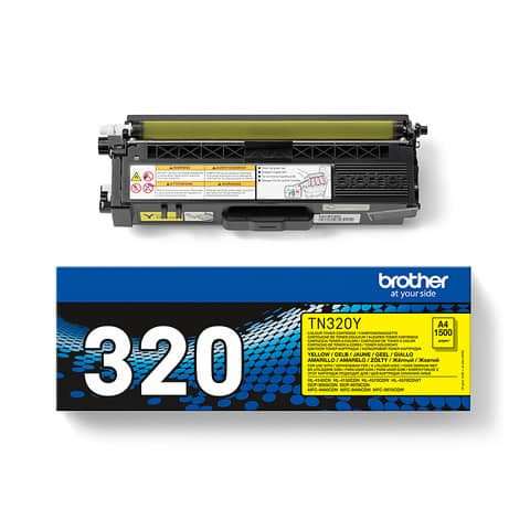 Lasertoner yellow BROTHER TN320Y