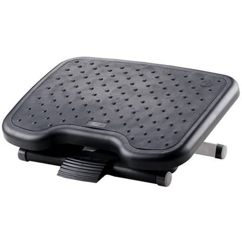 Fußstütze Kunststoff schwarz Q-CONNECT KF17983 Gummioberfläche