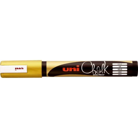 Kreidemarker Uni Chalk gold UNI-BALL 186210 PWE-5M