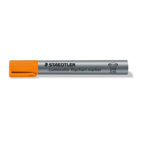 Flipchartmarker Lumocolor 2mm orange STAEDTLER 356-4 nachfüllbar Rundspitze