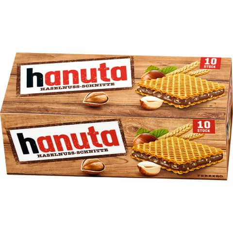 Schokolade Hanuta 10ST 220g FERRERO 663485
