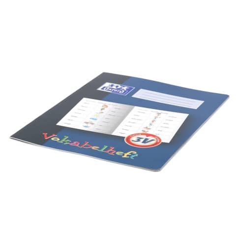 Vokabelheft A4 3V 16BL dunkelblau OXFORD 100057954 Optik Paper