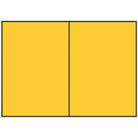 Briefkarte Paperado B6 HD PL ocker RÖSSLER 16407243 240x169mm gerippt