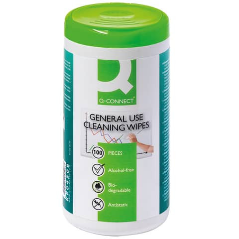 Universaltücher Reinigungtücher Q-CONNECT KF04508 Dose 100ST