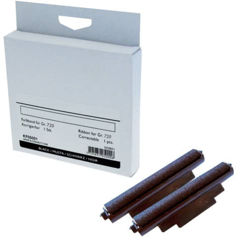 Farbrolle Gr.720 2ST schwarz EMSTAR 05720S/2