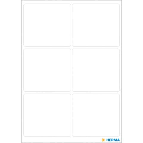Etiketten 36x40mm 42ST weiß HERMA 3753 Vielzweck