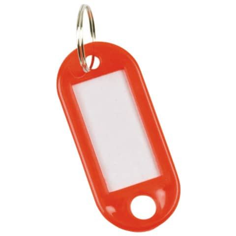 Schlüsselanhänger - rot, 10 Stück