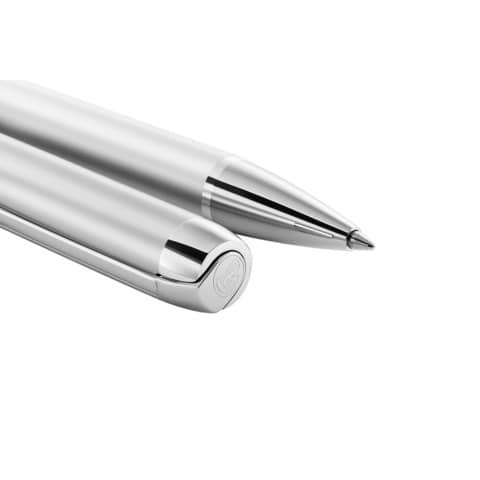 Kugelschreiber Pura silver PELIKAN 300011258 952069 K40 Drehm.