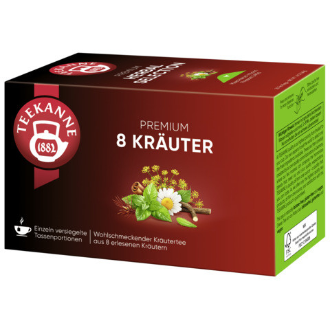 Premium Selection / 8-Kräuter Teekanne 6252 20Btl. à 2g
