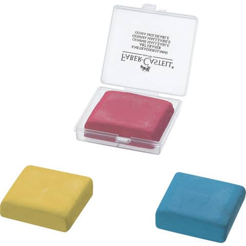 Radierer Knetgummi sortiert FABER CASTELL 127321
