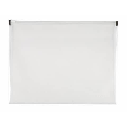 Reißverschlusstasche transparent Q-CONNECT KF03668 für A4