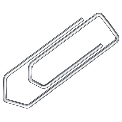 Büroklammern 32mm 1000 Stück Q-CONNECT KF01313 verz.spitz