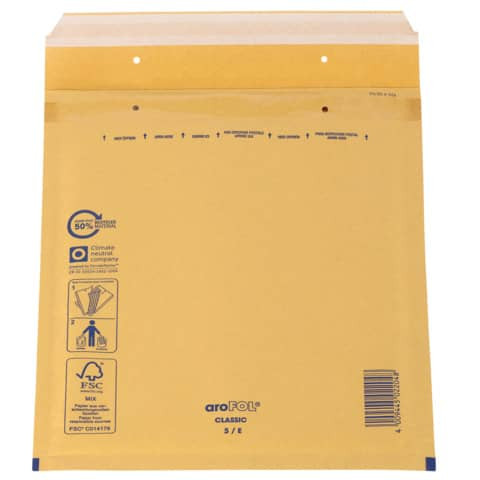 Luftpolstertasche 10ST braun 240x275 AROFOL 5/E 2FVAF000065