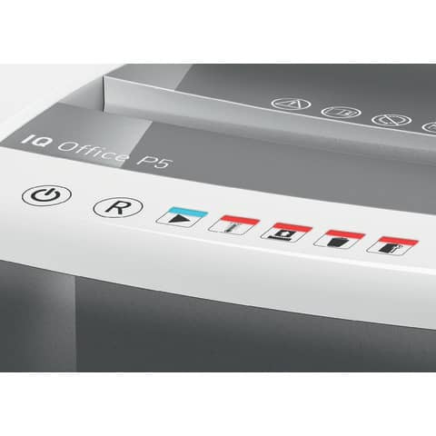 Aktenvernichter IQ P5 grau/weiß LEITZ 8002-00-00 Office