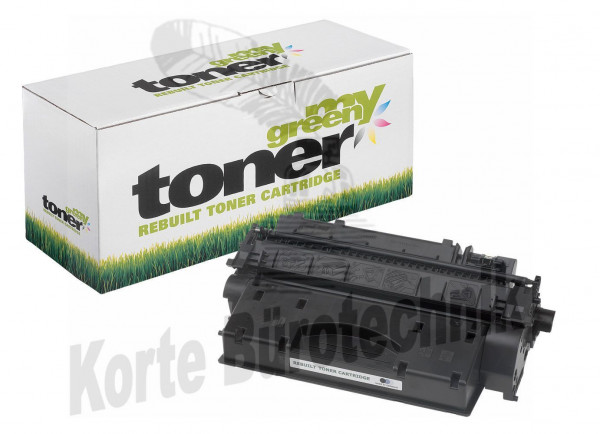 my green toner Toner-Kartusche schwarz HC (133602) ersetzt 80X
