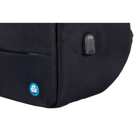 Rucksack RPET schwarz LIGHTPAK 46200