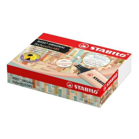 Textmarker schlammgrün NatureCOLORS STABILO BOSS 70/137