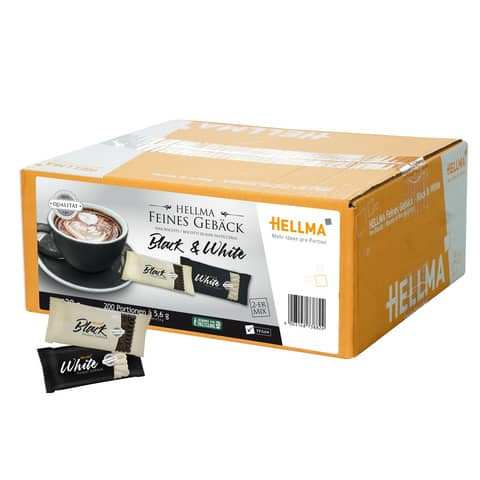 Feines Gebäck Black & White 200 STK HELLMA 70103882