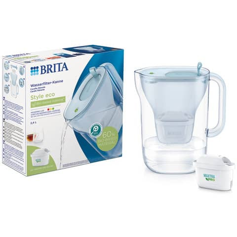 Wasser-Filterpatrone Kanne 2,4l gle.blau BRITA 1051367/086213 Style eco inkl.MX P