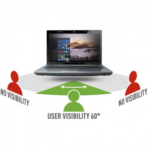 Mobilis Privacy Filter 35,6 cm (14 Zoll) Mobilis 016403 Formart (16:9)