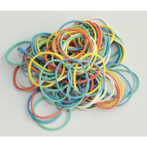 Gummiringe 25g sortiert Q-CONNECT KF10630
