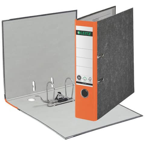 Ordner Pappe A4 8cm orange LEITZ 1080-50-45