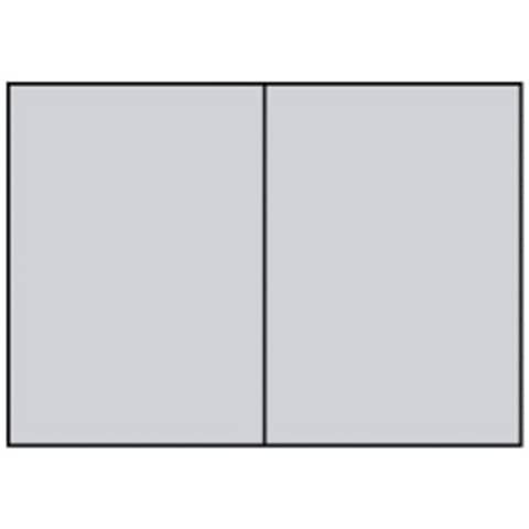Briefkarte Paperado B6 HD PL eisgrau RÖSSLER 164072170 240x169mm gerippt