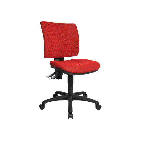 Bürodrehstuhl U50 rot TOPSTAR 8070 BC1 ohne Armlehnen
