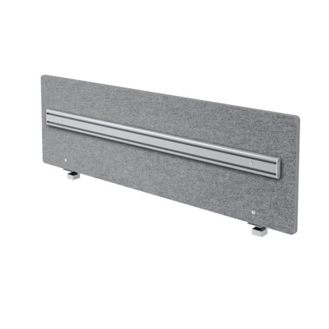 Trennwand Akustik grau HAMMERBACHER VARO16/5 160cm