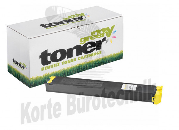 my green toner Toner-Kit gelb (210198) ersetzt MX-36GTYA