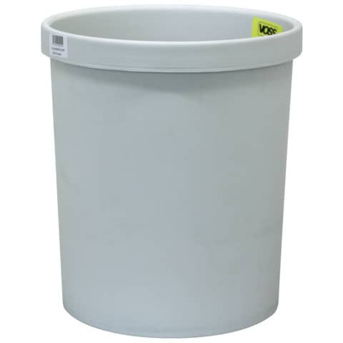 Papierkorb 18l hellgrau M+M 201S0900