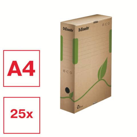 Archivbox 8cm braun ESSELTE 623916