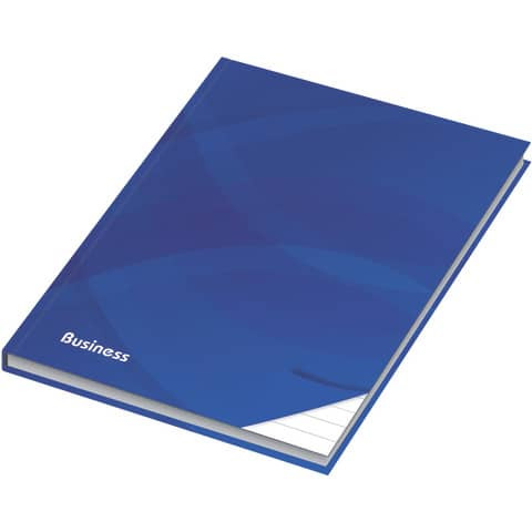 Notizbuch - A6, Hardcover, liniert, 96 Blatt, blau